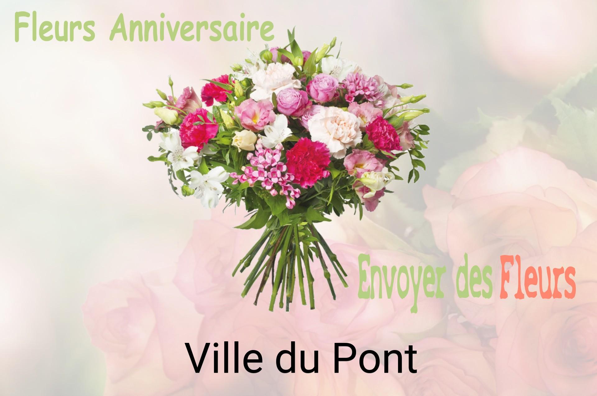 Bouquet de fleurs d’anniversaire livré à Ville-du-Pont